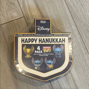 Funko Disney Hanukkah Pocket Pop 4 Pack - Blue and Gold